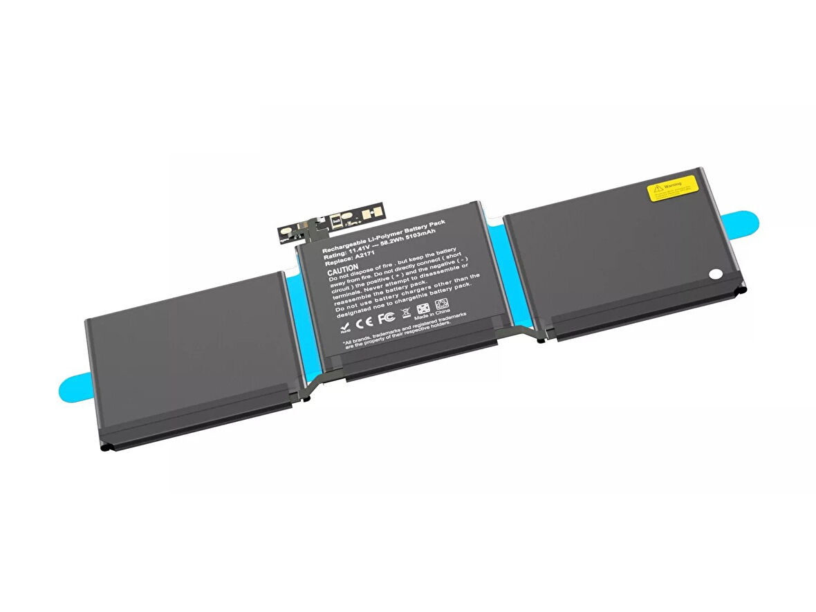 Apple MacBook Pro 13" (A2289) ile Uyumlu Notebook Bataryası Pili