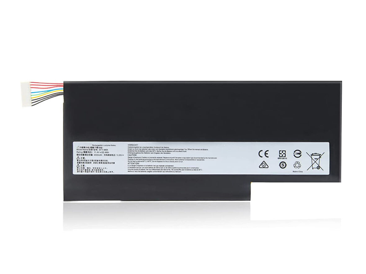 MSI GF63 Thin ile Uyumlu Notebook Bataryası Pili  Ver.2