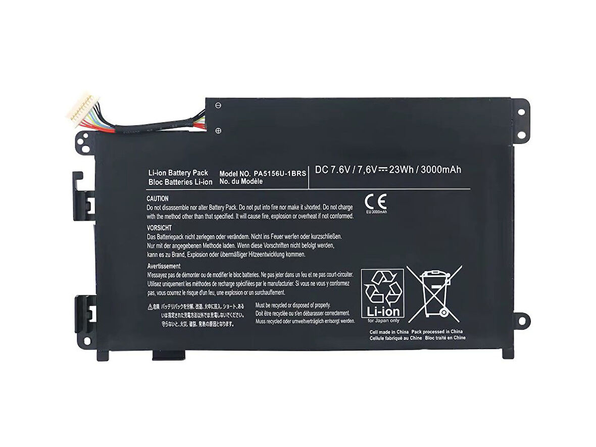 Toshiba PA5156U-1BRS ile Uyumlu Notebook Bataryası Pili