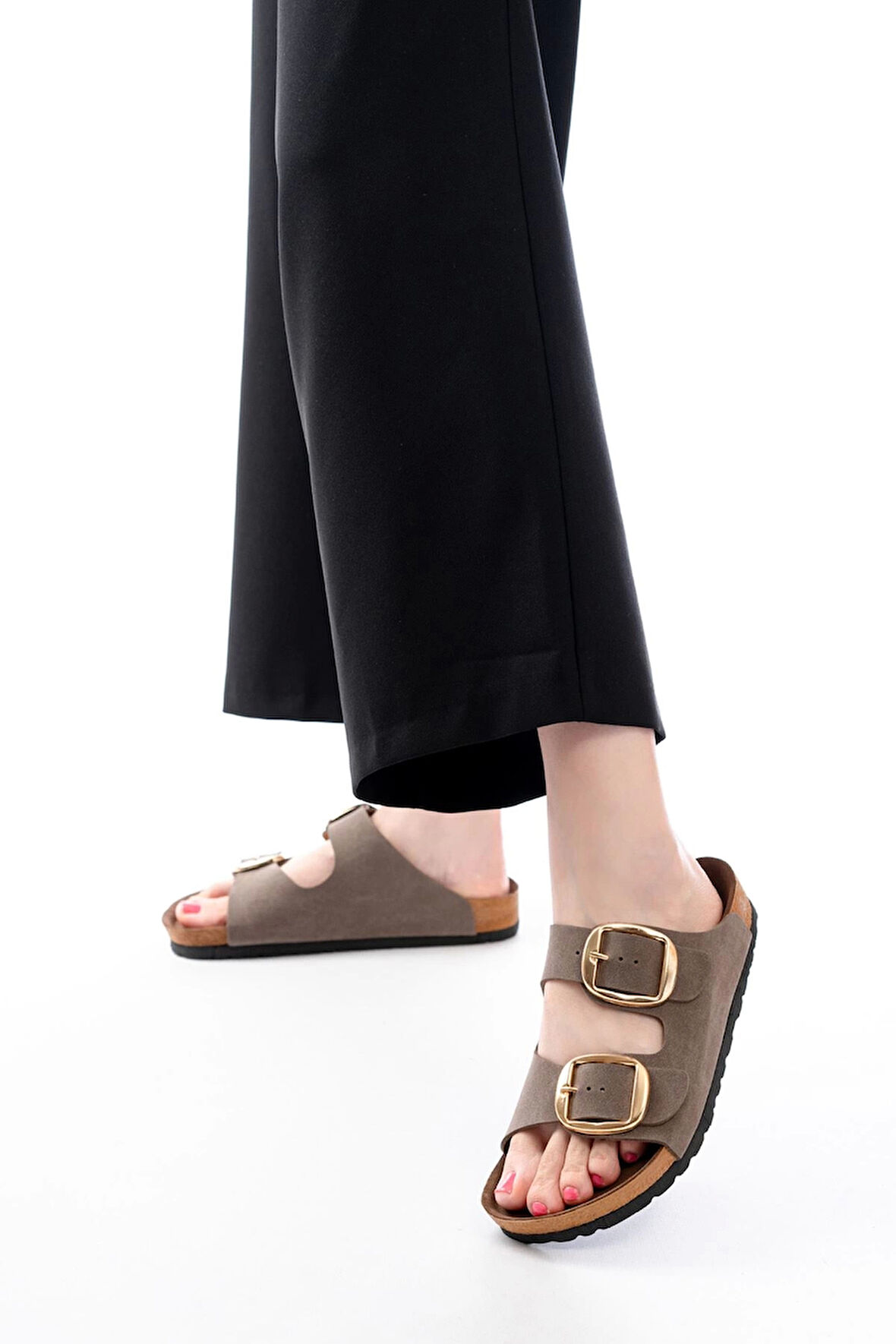 Vizon Günlük Birkenstock Kadın Terlik