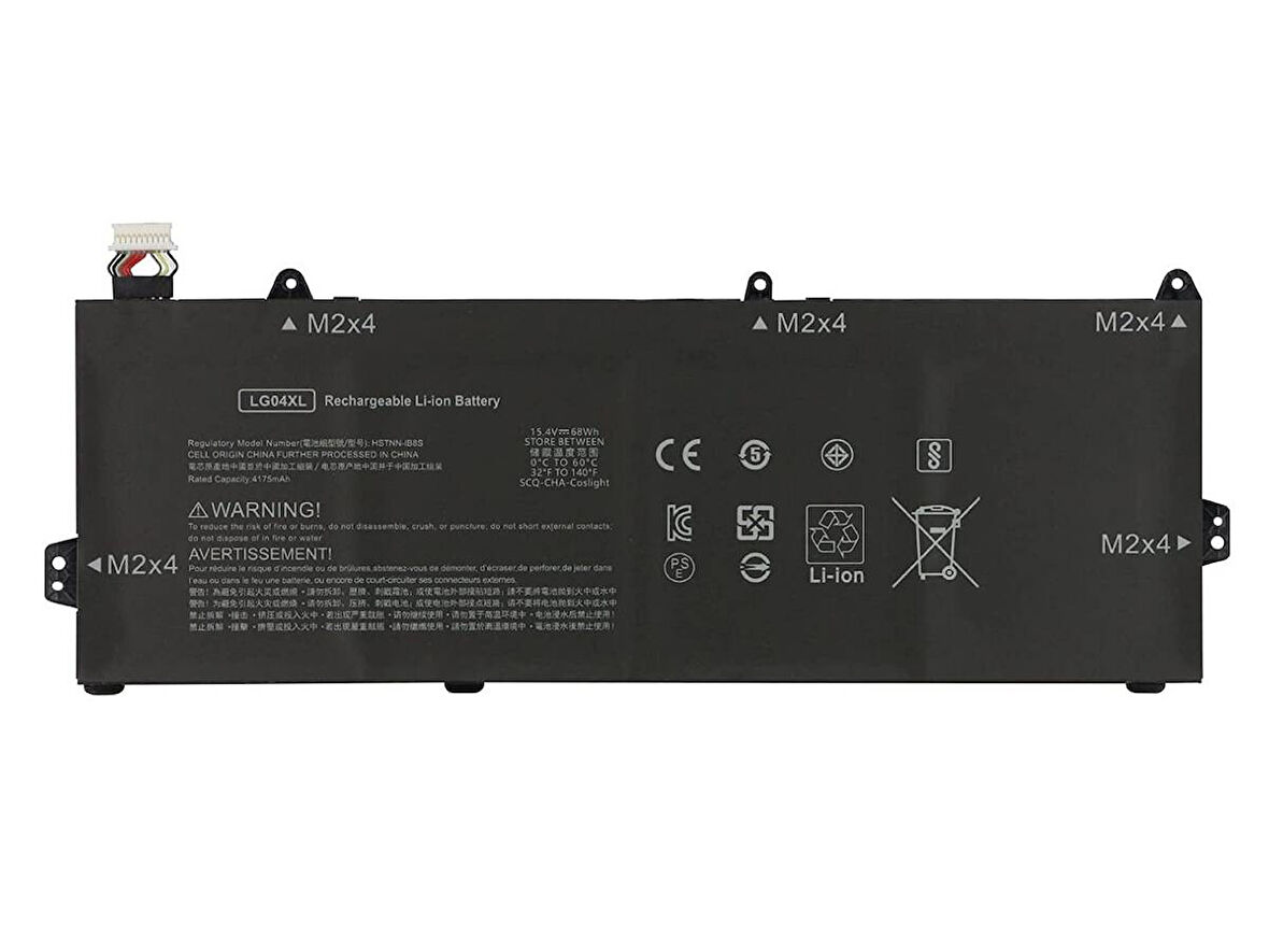 HP LG04XL ile Uyumlu Notebook Bataryası Pili (Ver.2) 4 Cell