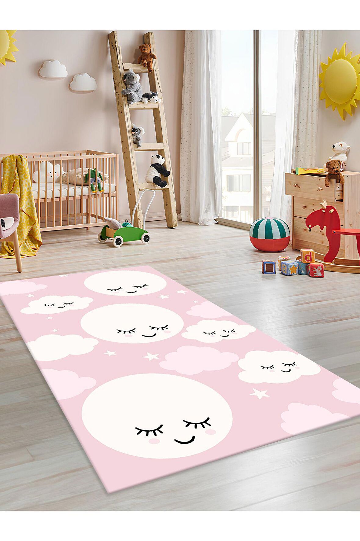 Yıkanabilir Kaymaz Taban Çocuk ve Bebek Odası