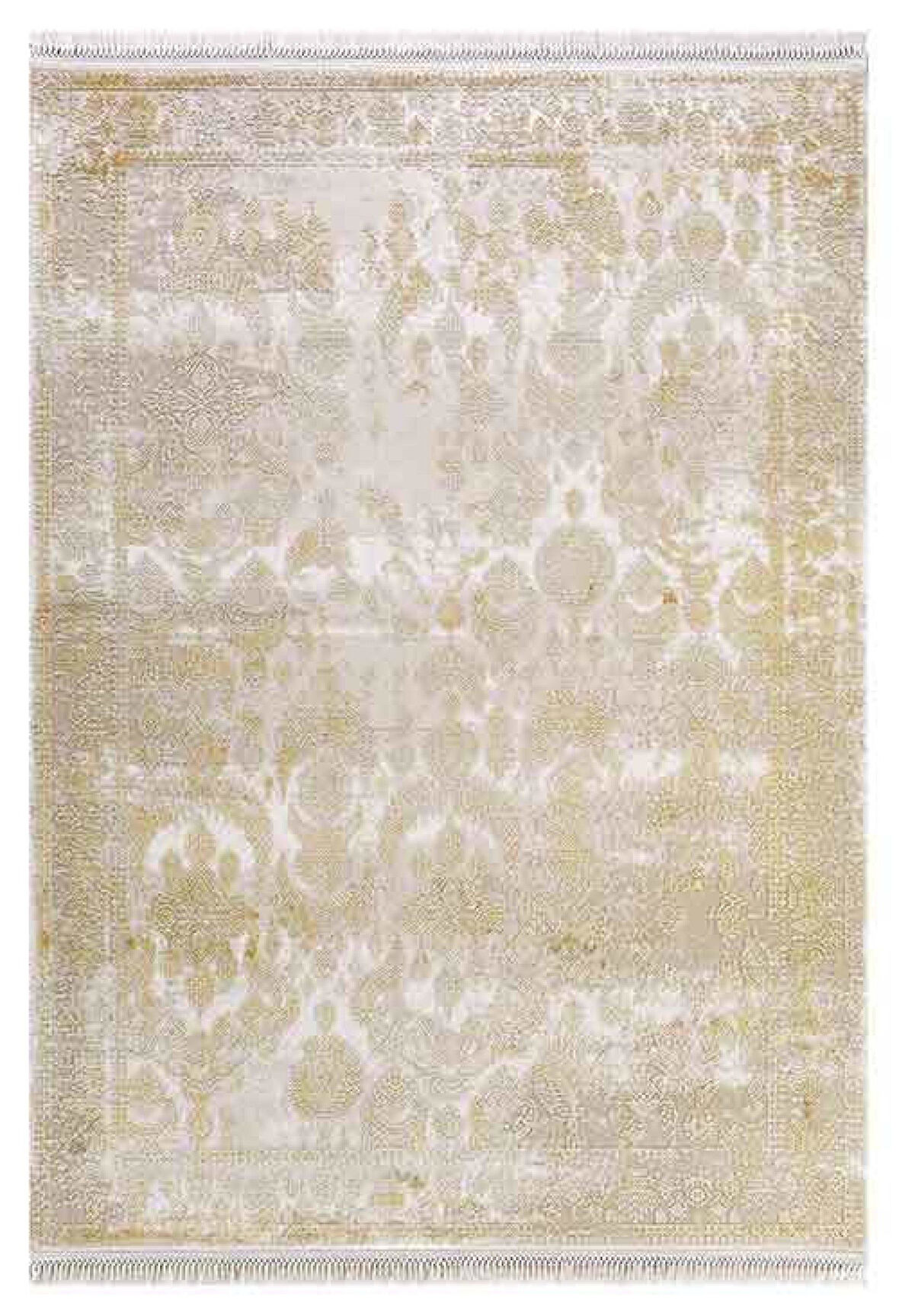 Artemis Halı Inspiration 00650D Bej Gold Vintage Bambu Halı