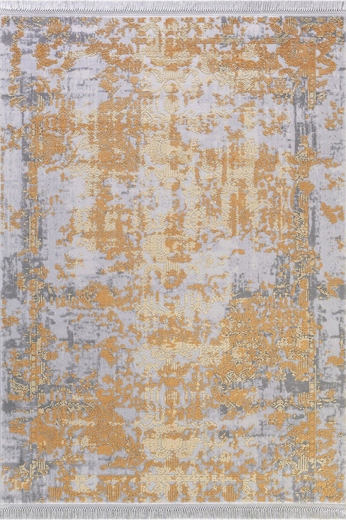 Artemis Halı Inspiration 00651E Gri Terra Vintage Bambu Halı