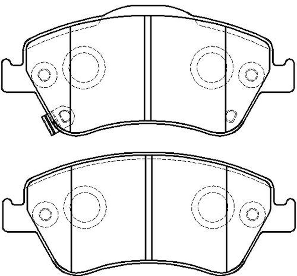 Ioto 10101-30206 Fren Balata Takımı Ön Sımlı Corolla 1.4D4D Aurıs 1.4D4D 2007>