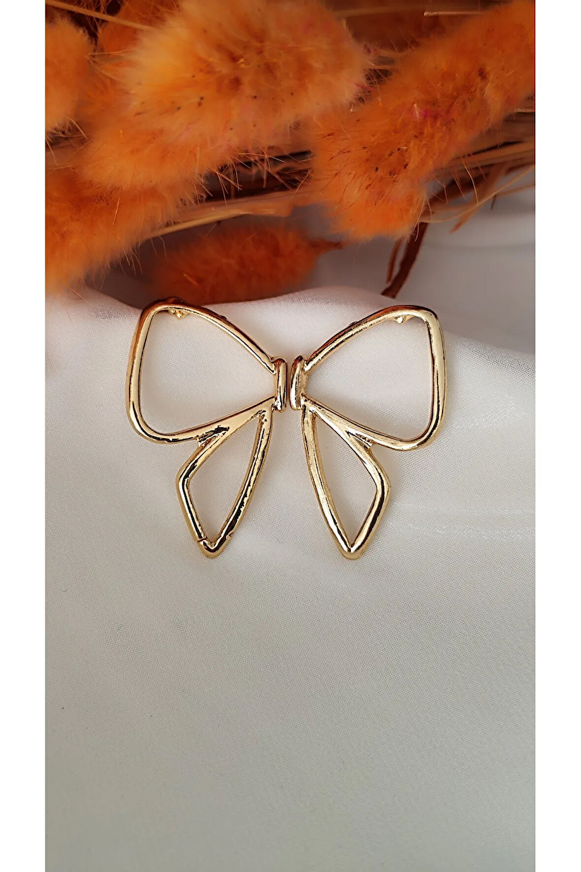 YARIM KELEBEK METAL GOLD KÜPE