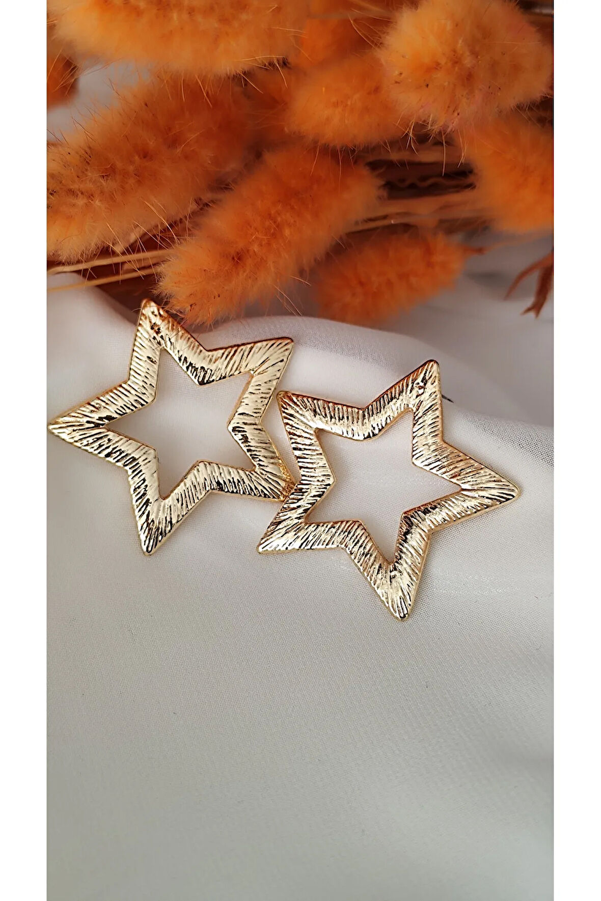 YILDIZ BÜYÜK METAL GOLD KÜPE