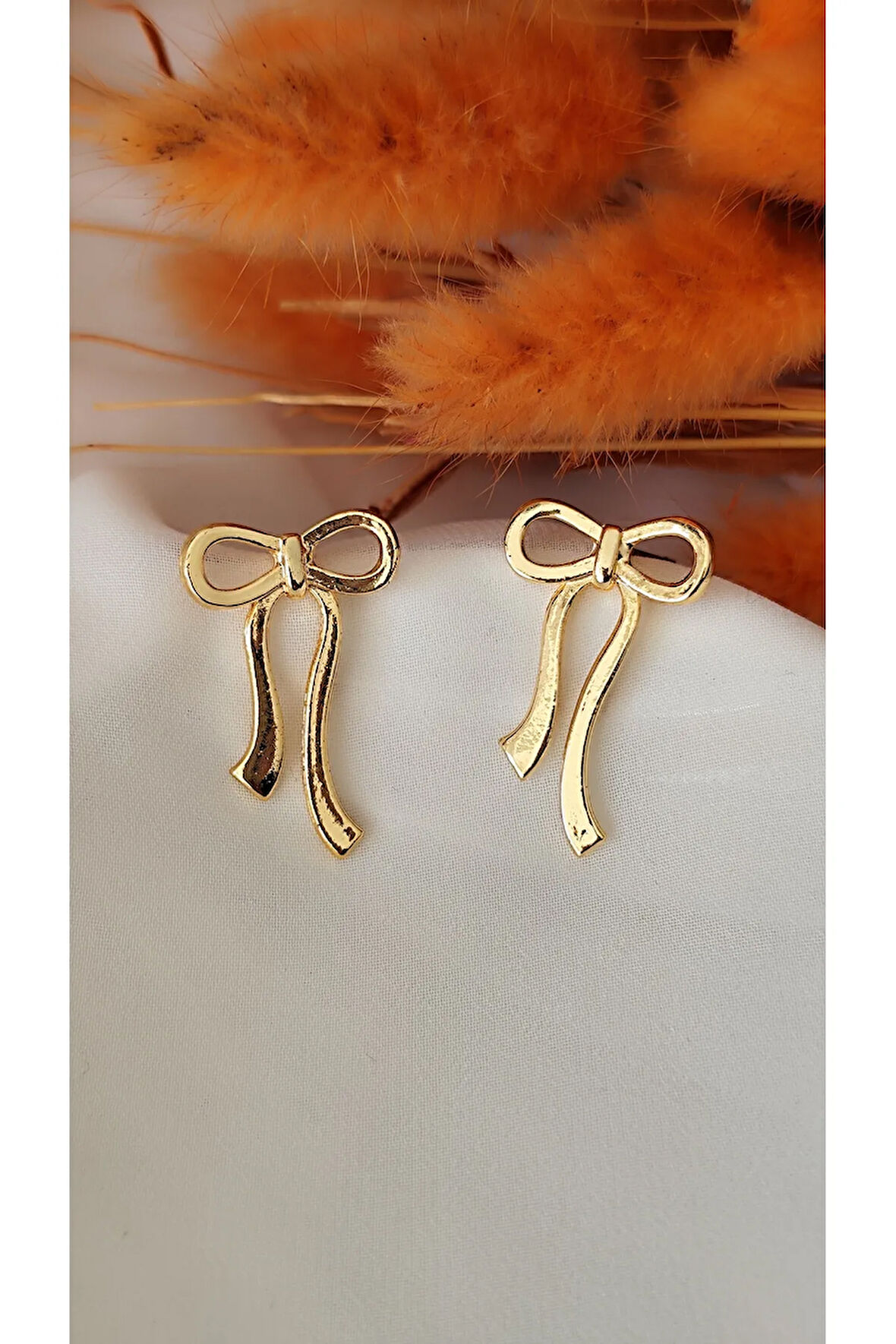 FİYONK SARKIT KÜÇÜK METAL GOLD KÜPE