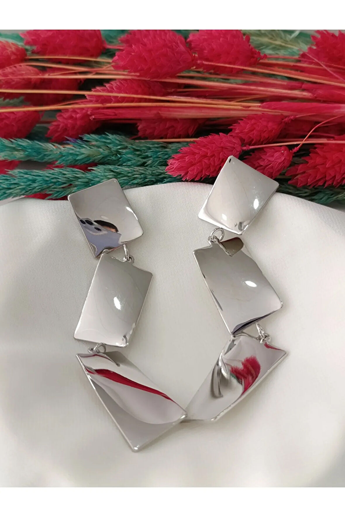 BÜYÜK SARKIT KÜP METAL SİLVER KÜPE