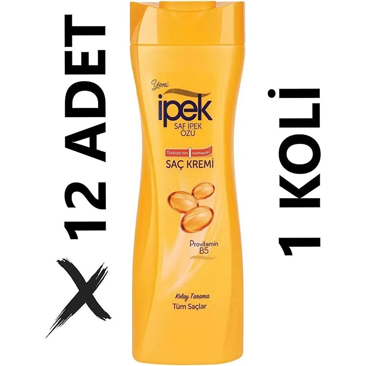 İPEK SAÇ KREMİ 480ML TÜM SAÇLAR 12 ADET