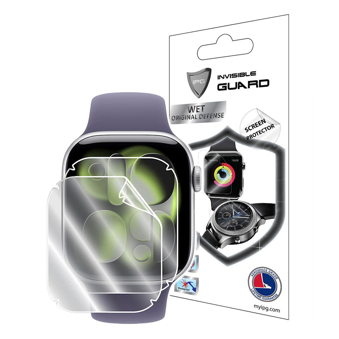 Apple Watch Series 11 Ile Uyumlu Hydrogel (İNCE TPU) Ekran Koruyucu (2 ADET)