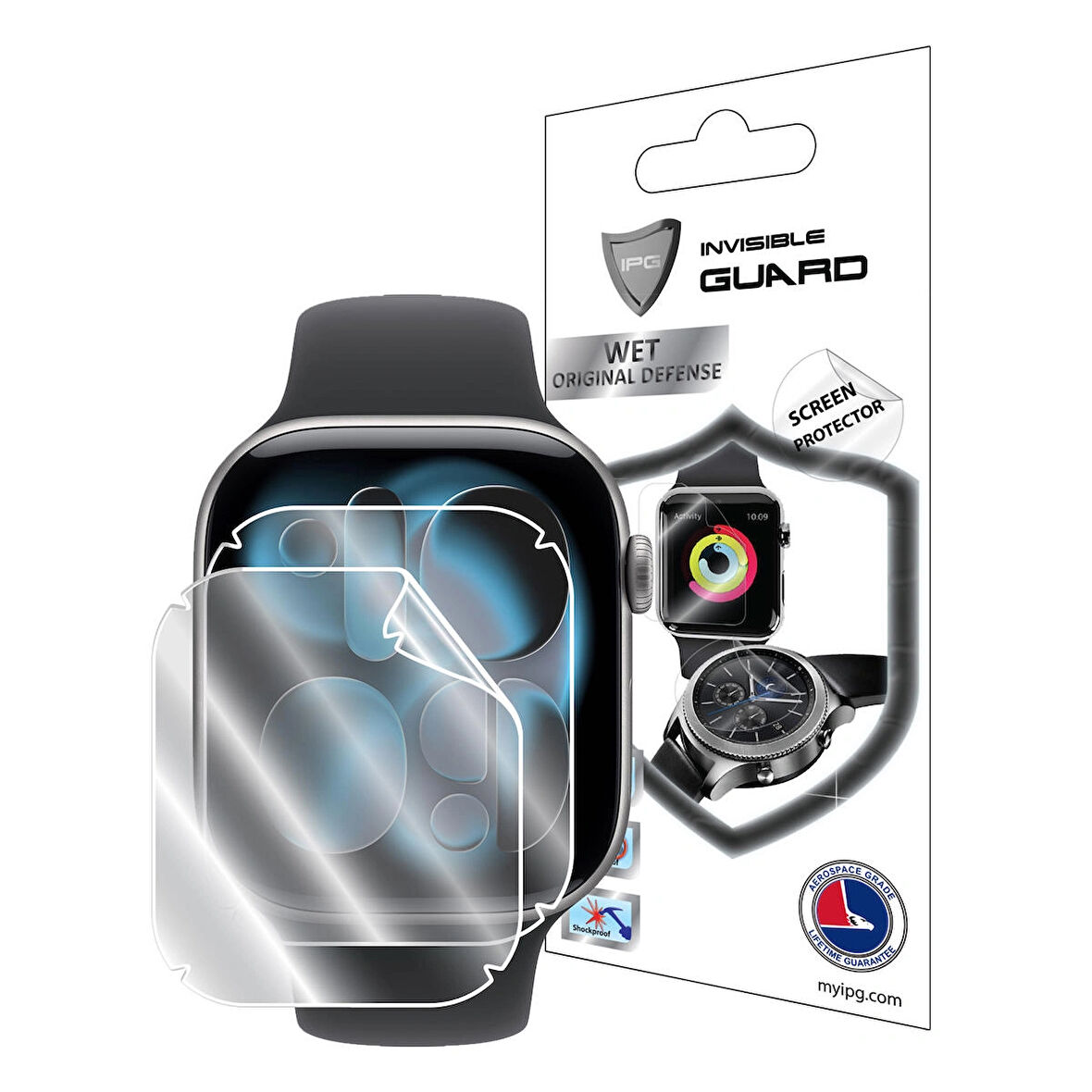 Apple Watch Series 11 (46 mm) Ile Uyumlu Hydrogel (İNCE TPU) Ekran Koruyucu (2 ADET)