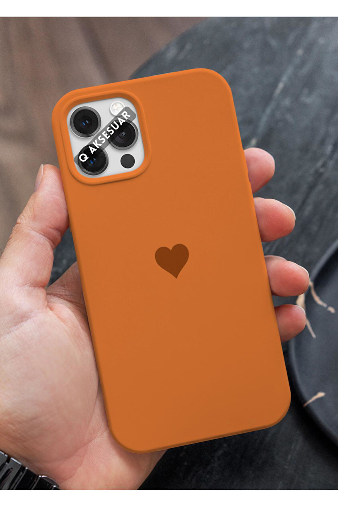 İphone 11 Uyumlu Mini Kalp Serisi Basic Premium Telefon Kılıfı