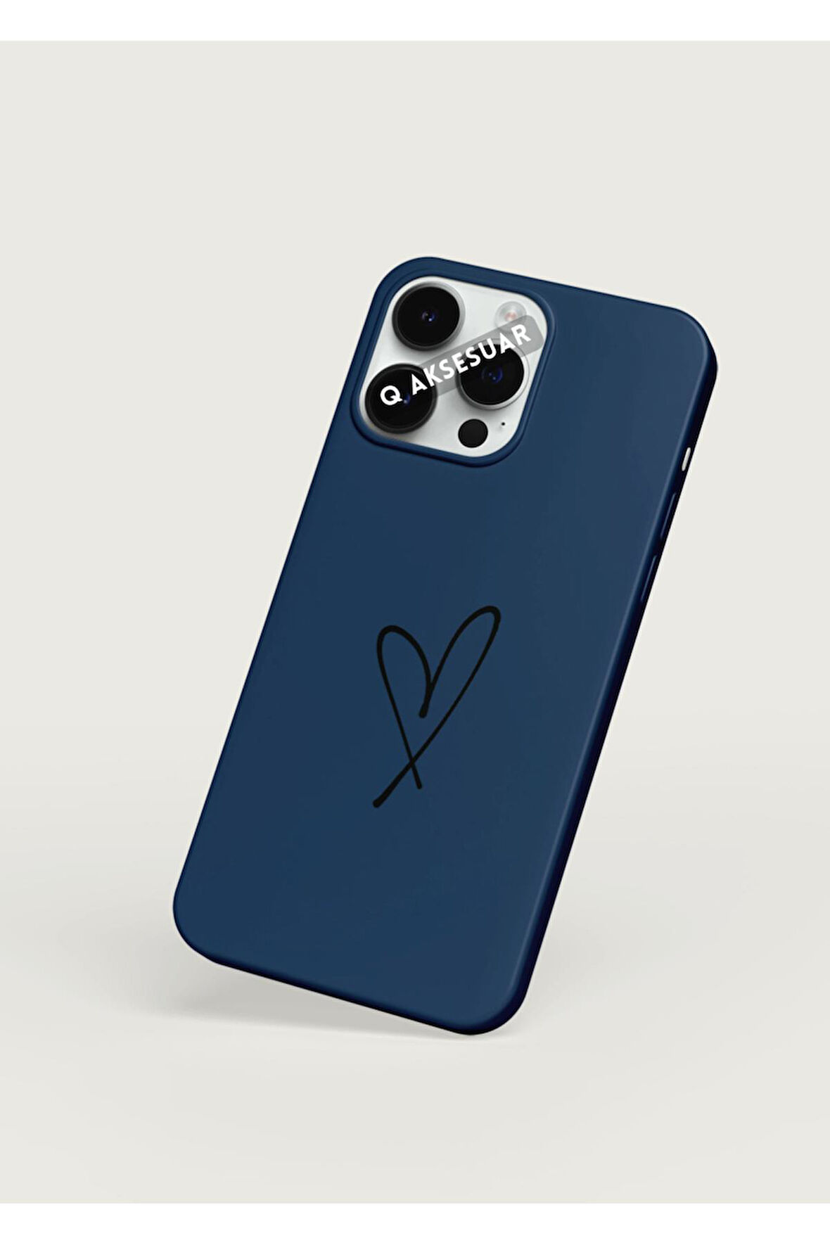 İphone 13 Pro Uyumlu Kalpli Basic Premium Telefon Kılıfı