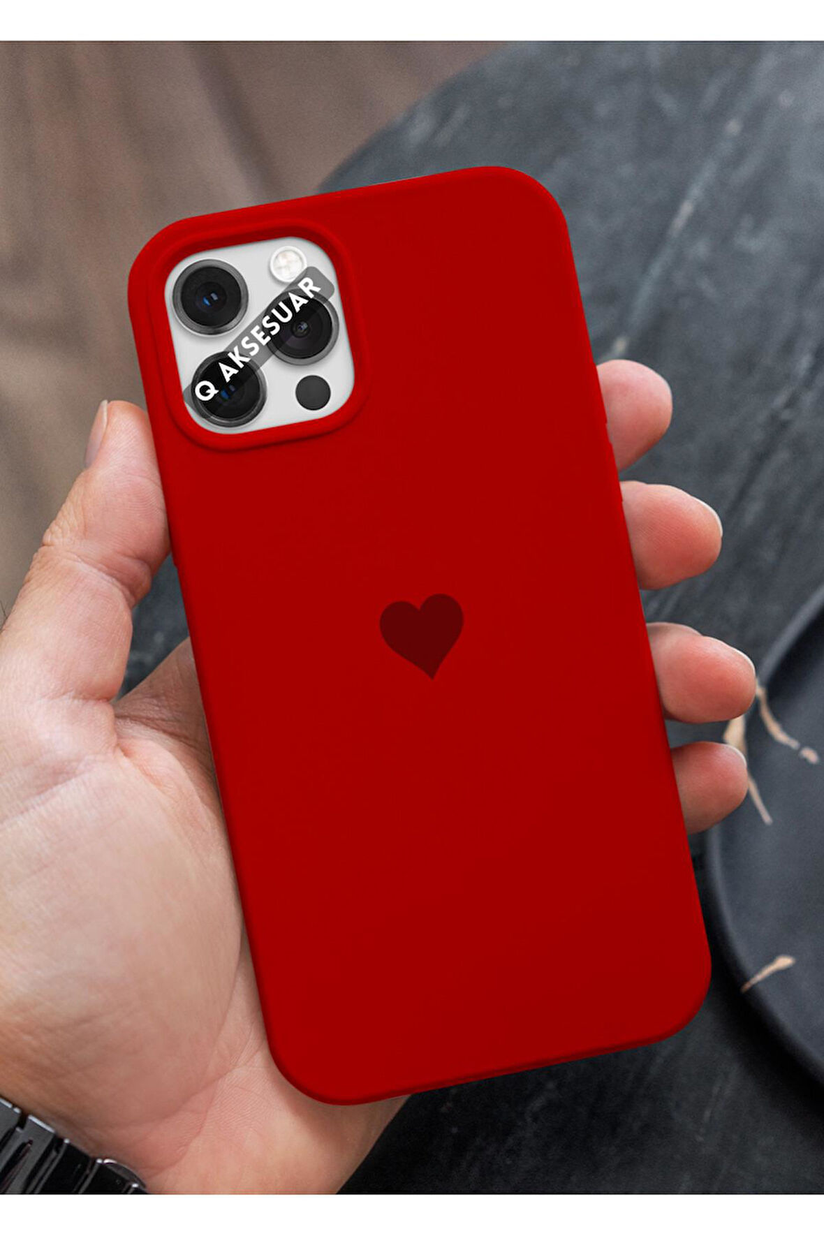 İphone 17 Uyumlu Mini Kalp Serisi Basic Premium Telefon Kılıfı