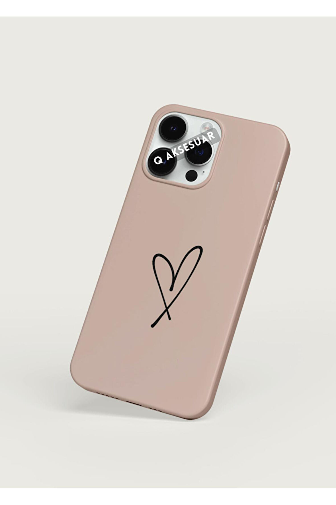 İphone 7 Plus Uyumlu Kalpli Basic Premium Telefon Kılıfı