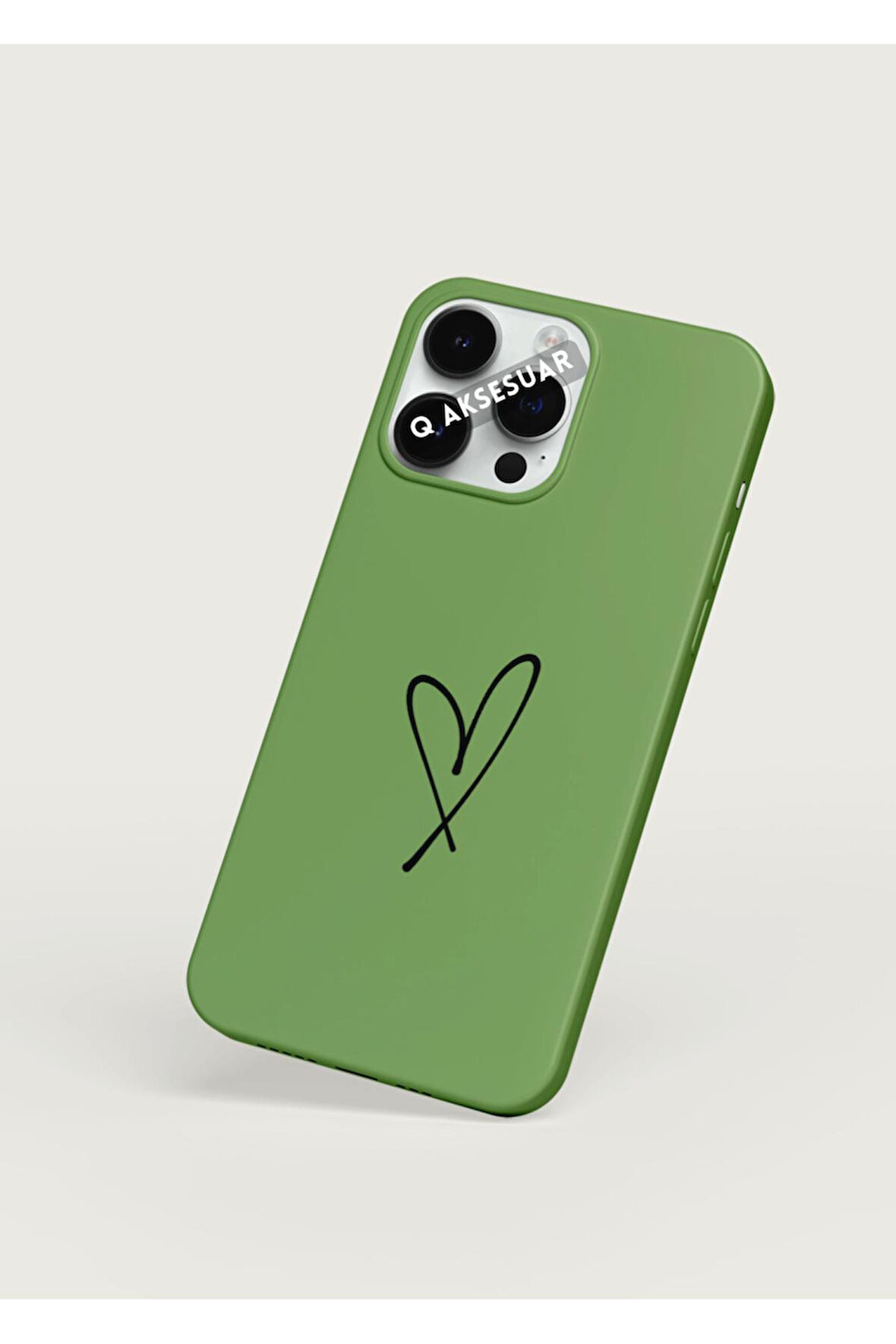 İphone XR Uyumlu Kalpli Basic Premium Telefon Kılıfı