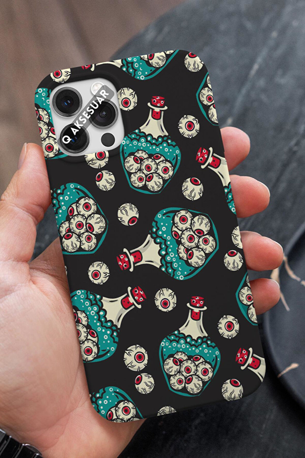 İphone XR Uyumlu Şişe Tasarımlı Premium Telefon Kılıfı