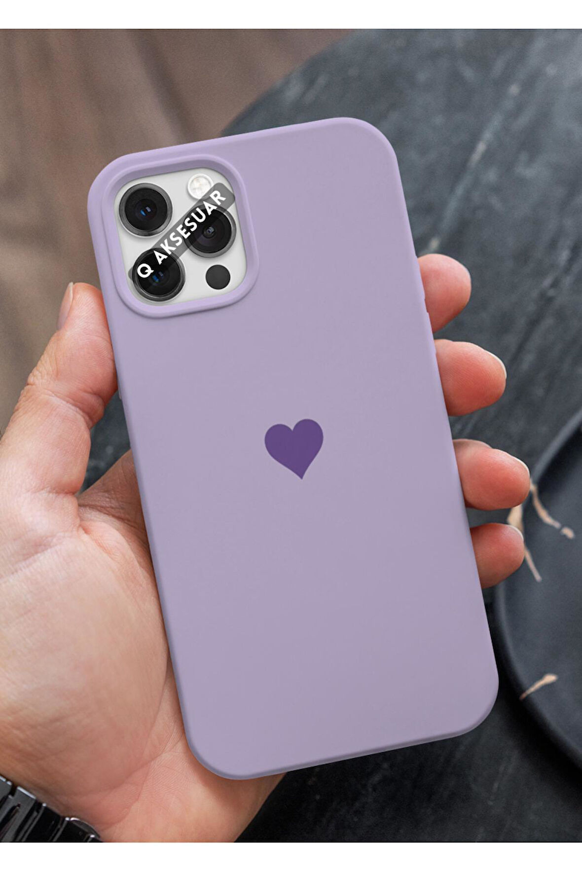 İphone XR Uyumlu Mini Kalp Serisi Basic Premium Telefon Kılıfı