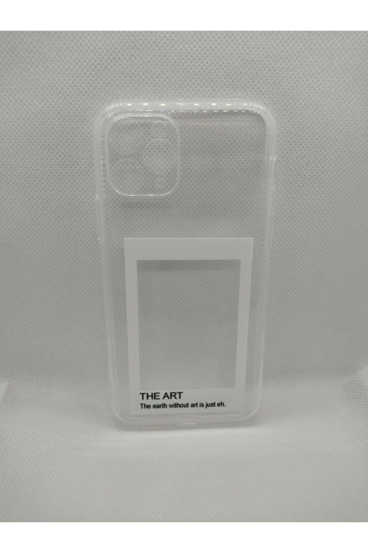 Iphone 11 Pro Uyumlu The Art Tasarım Fotoğraf Çerçeveli Kamera Korumalı Kılıf