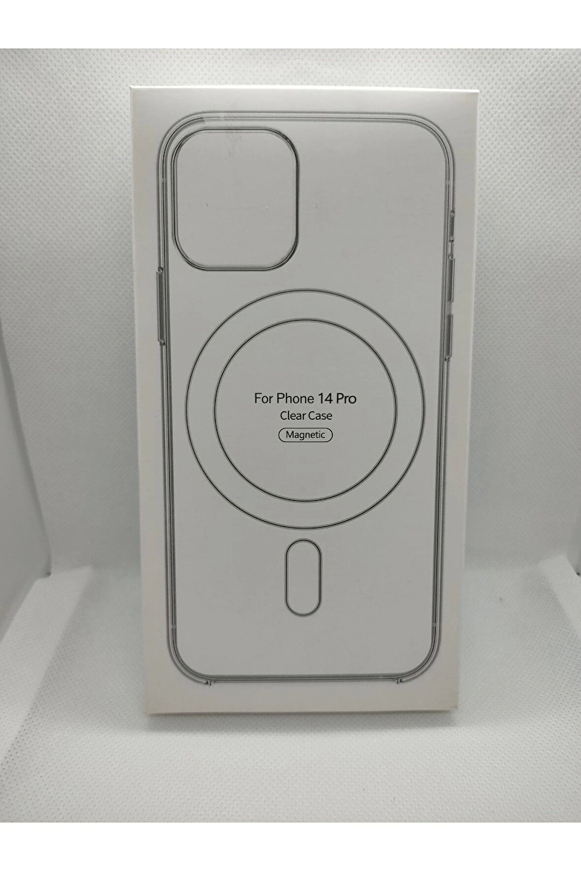 Iphone 14 Pro Magsafe Kablosuz Şarj Özellikli Şeffaf Kılıf