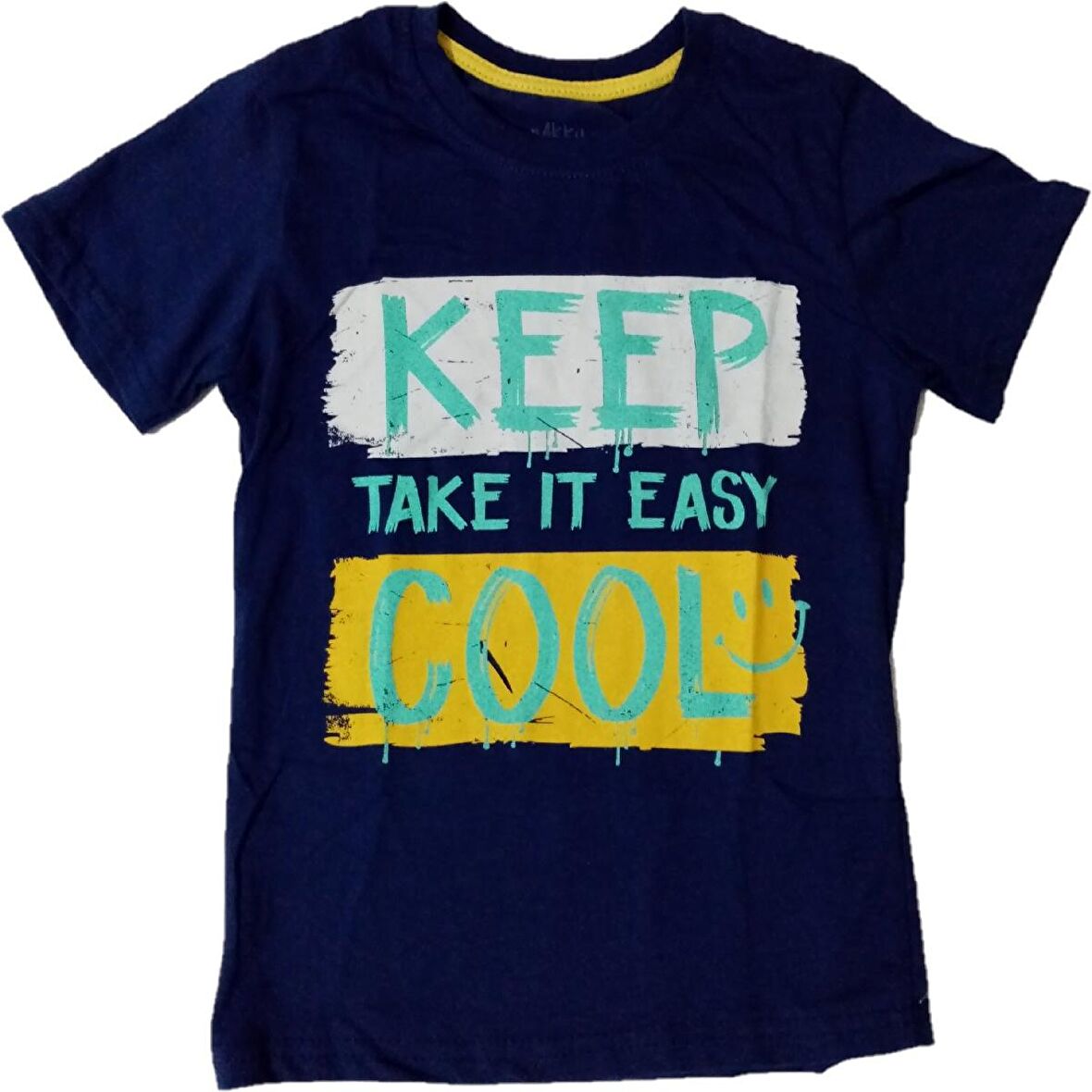 Erkek Çocuk Keep Cool Desenli Tişört