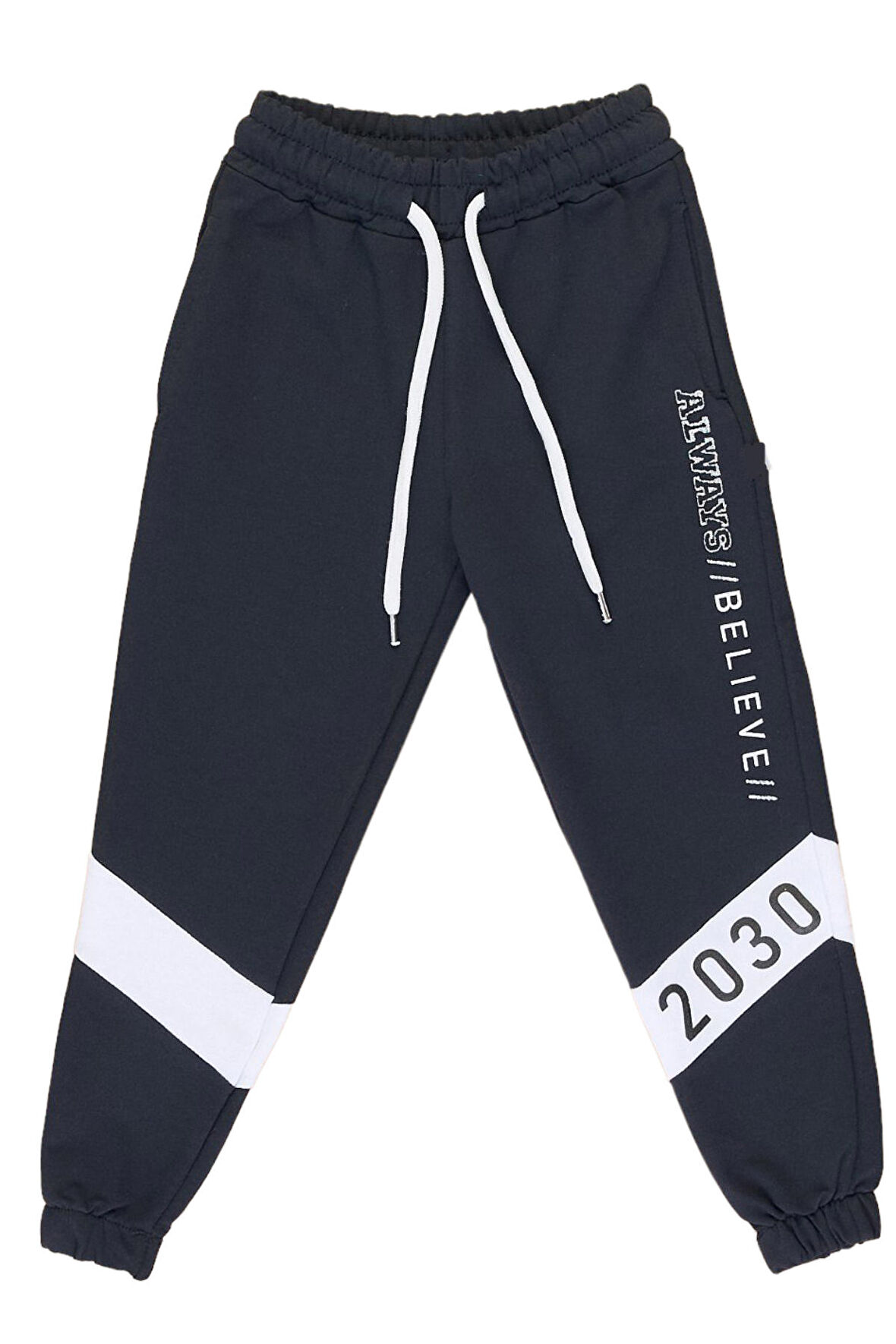 Erkek Çocuk /Kız Çocuk 2030 Desenli Jogger Eşofman Altı
