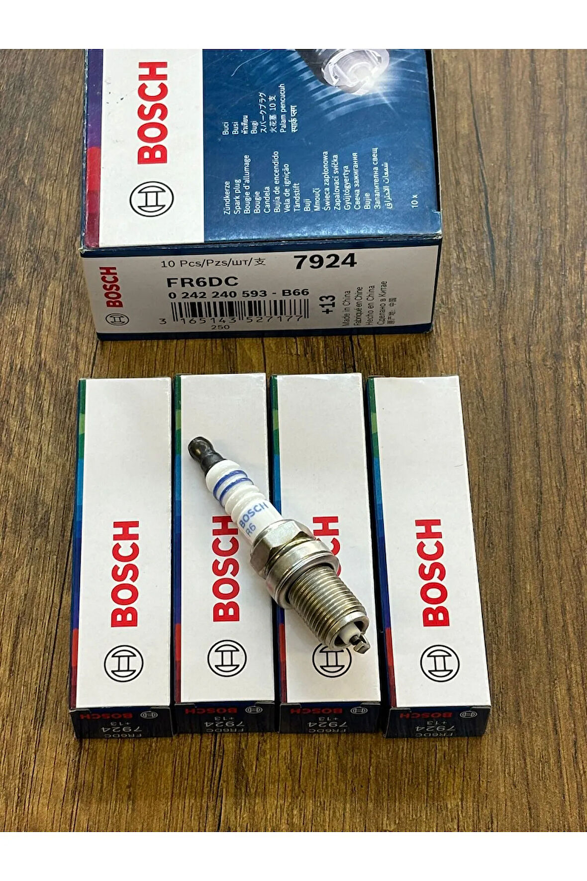 Buji Takımı FR6DC  Clio-R19-Kangoo-Megane K7J/E7J/K4J Motor Tipleriyle Uyumlu 7700500180   Enjeksiyonlu modeller için (İ.E)