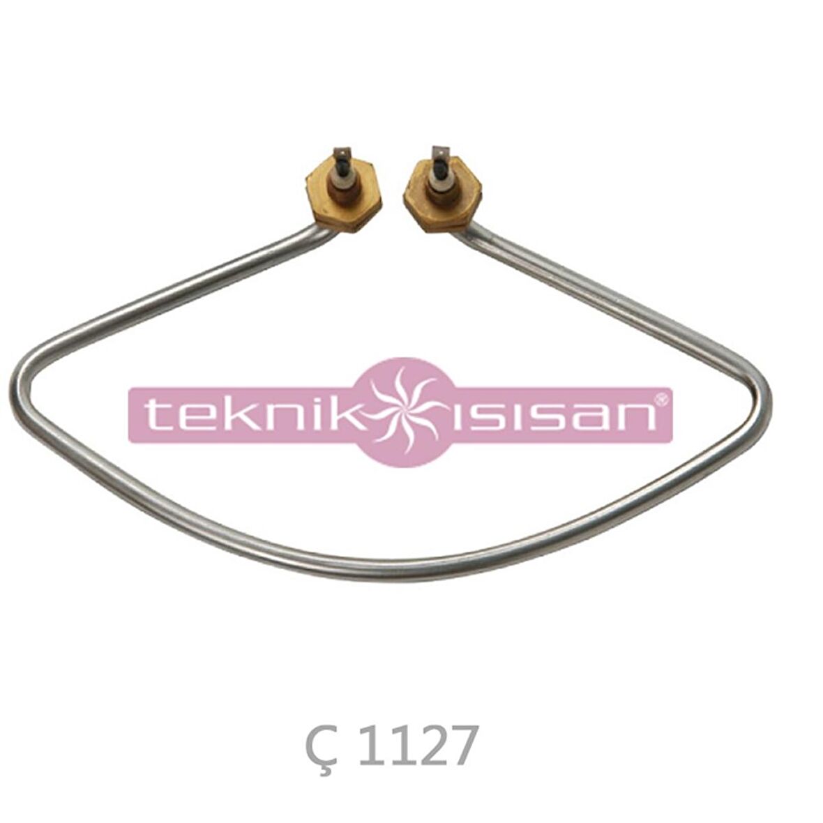 SEMAVER REZİSTANSI ÖZEL YARIM AY 1500W 26CM 8,5MM TEKNİK ISISAN (Ç1127)