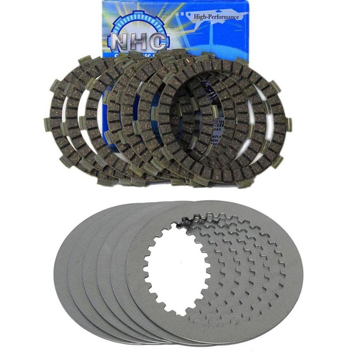 KAWASAKI Z 300 DEBRİYAJ BALATA SAÇLI TAKIM NHC