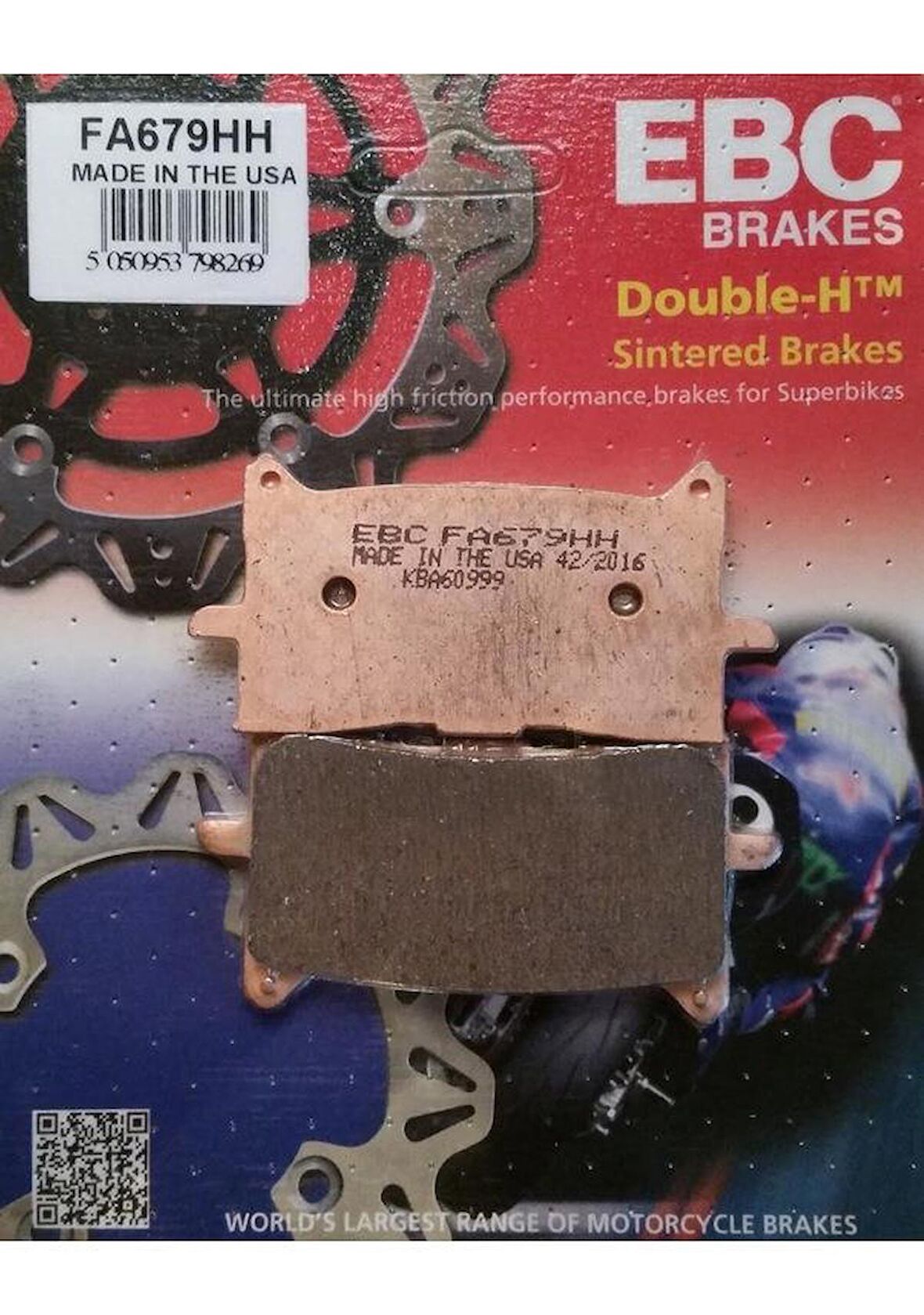 EBC FA679HH Fren Balata Sinter Metal