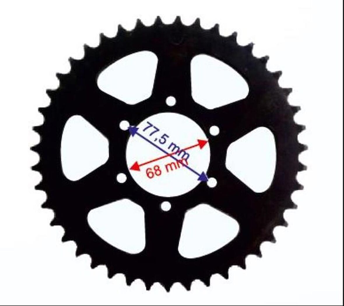 MONDIAL RX3İ EVO 250 ARKA DİŞLİ 43T