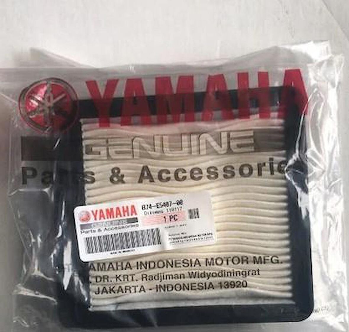 YAMAHA X-MAX 250 VARYATÖR FİLTRESİ ORJİNAL 2018 VE SONRASI