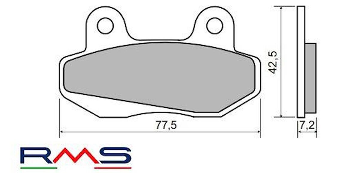 RMS 2590 Organik Fren Balatası