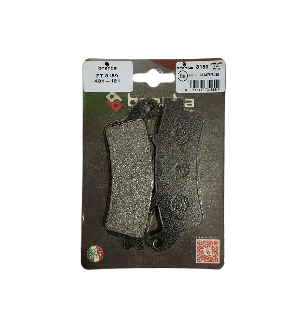 Brenta FT 3189 Organik Fren Balatası