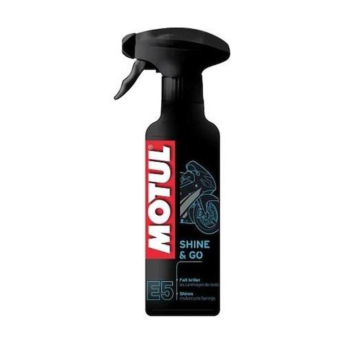 Motul E5 Shine & Go/Parlatıcı Sprey 400 ML