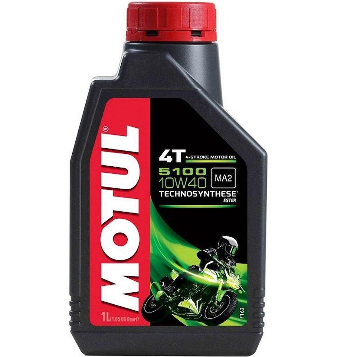 Motul 5100 10W40 4T Sentetik Motosiklet Yağı 1L 2022 Üretim