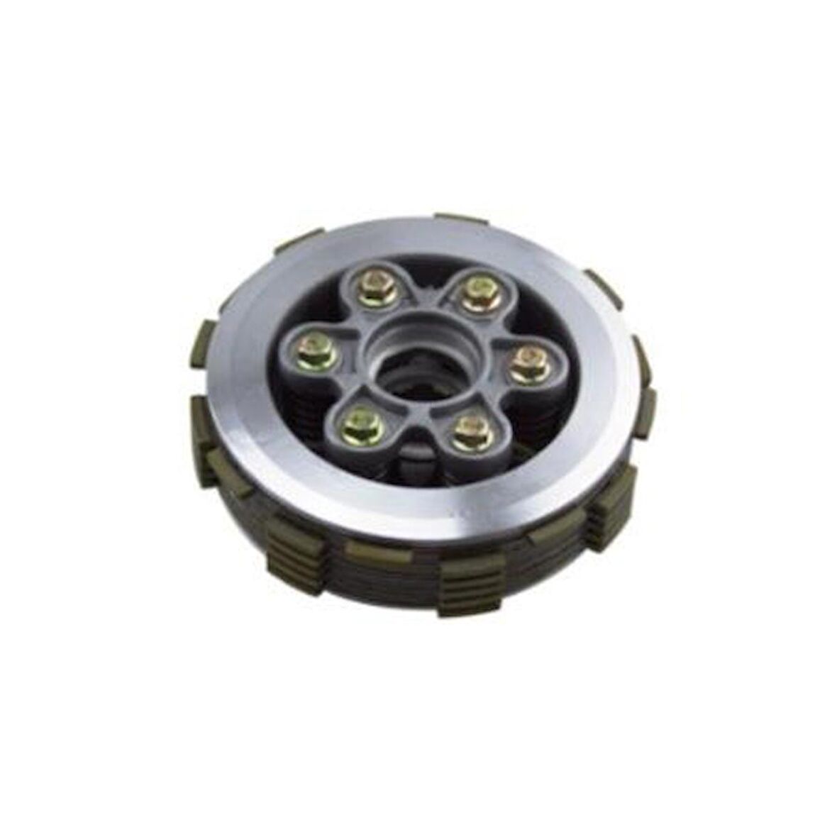CG 125 DEBRİYAJ BASKI KOMPLE 6 VİDA 6 BALATA