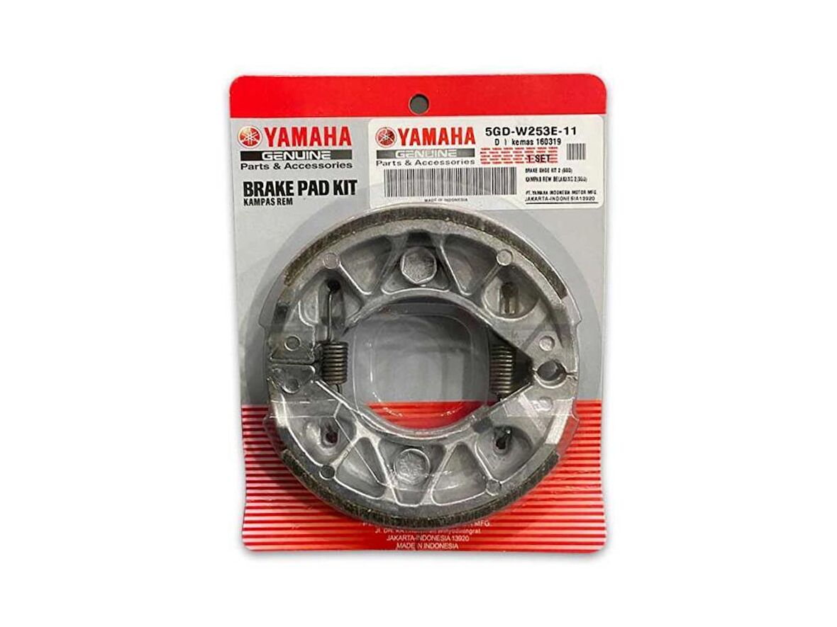 Yamaha Arka Fren Kampana Balata Orijinal