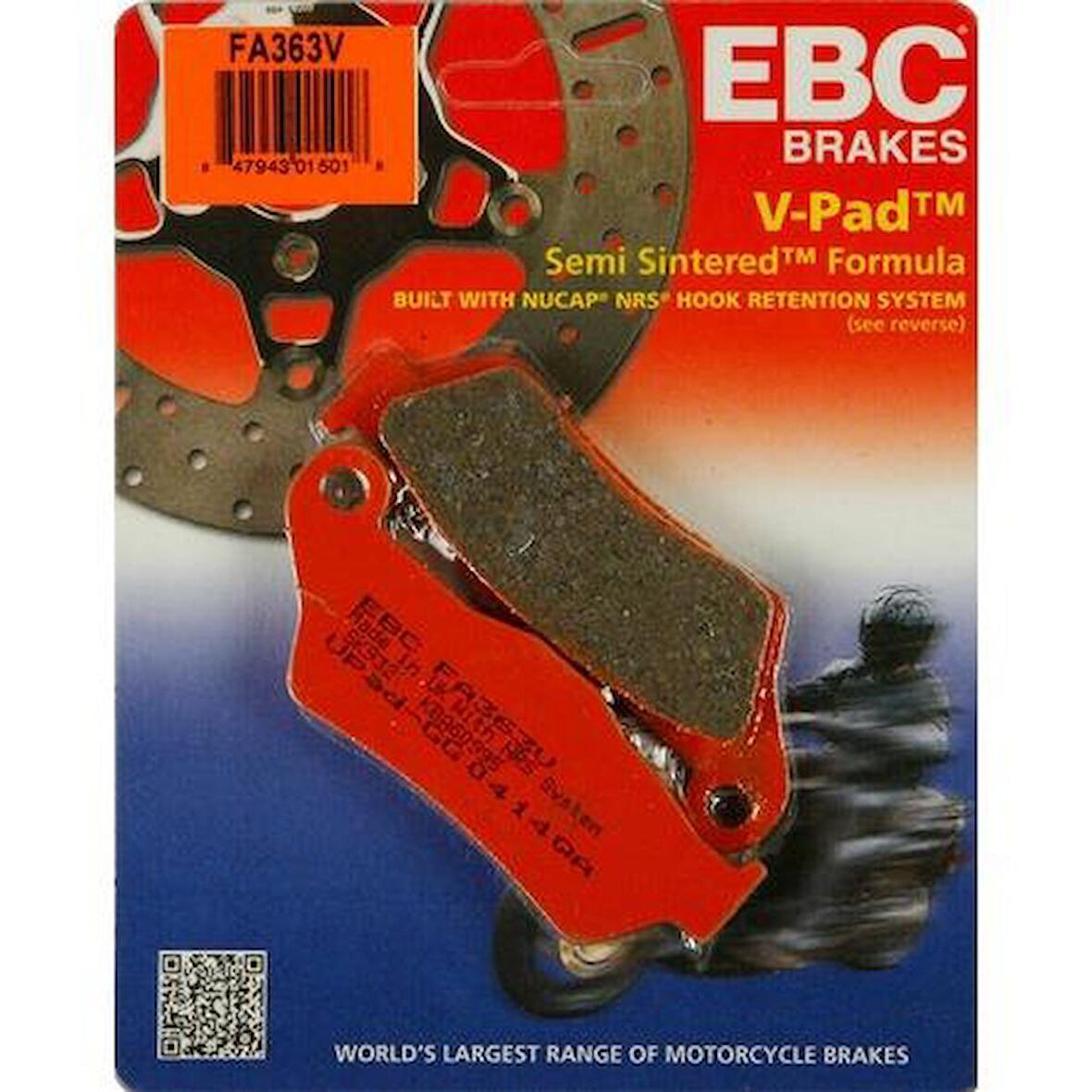 EBC FA363V Fren Balata Yarı Sinter