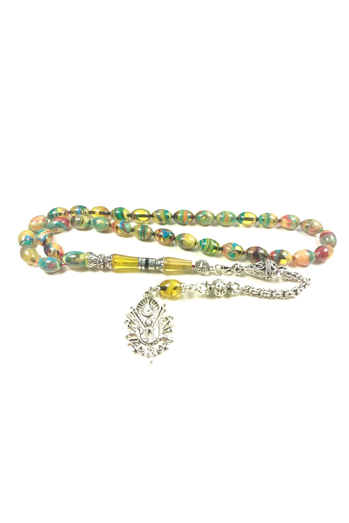 925 Ayar Gümüş Nakkaş İp Yolu Eskitme Eski Usul Multi Color Sıkma Kehribar Sertifikalı 6155