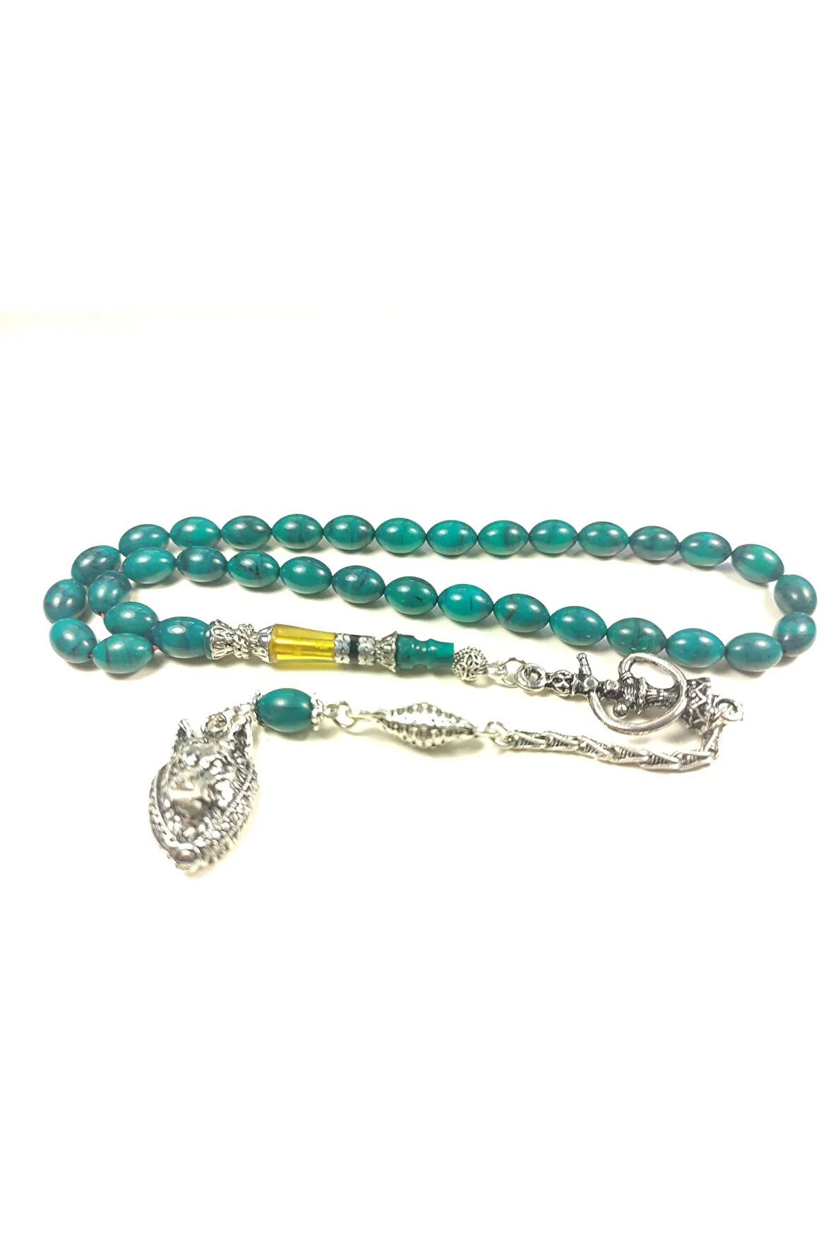 925 Ayar Gümüş Nakkaş İp Yolu Eskitme Eski Usul Multi Color Sıkma Kehribar Sertifikalı 6148