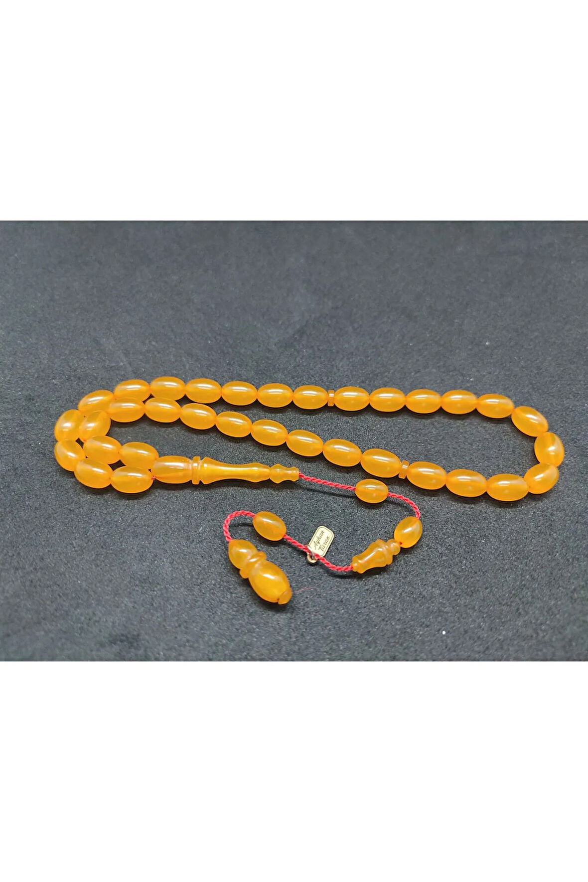 Ayhan Turan Usta Eseri 0.6 Delim Osmanlı Miskevi Tadında Sıkma Kehribar Sertifikalı 8164