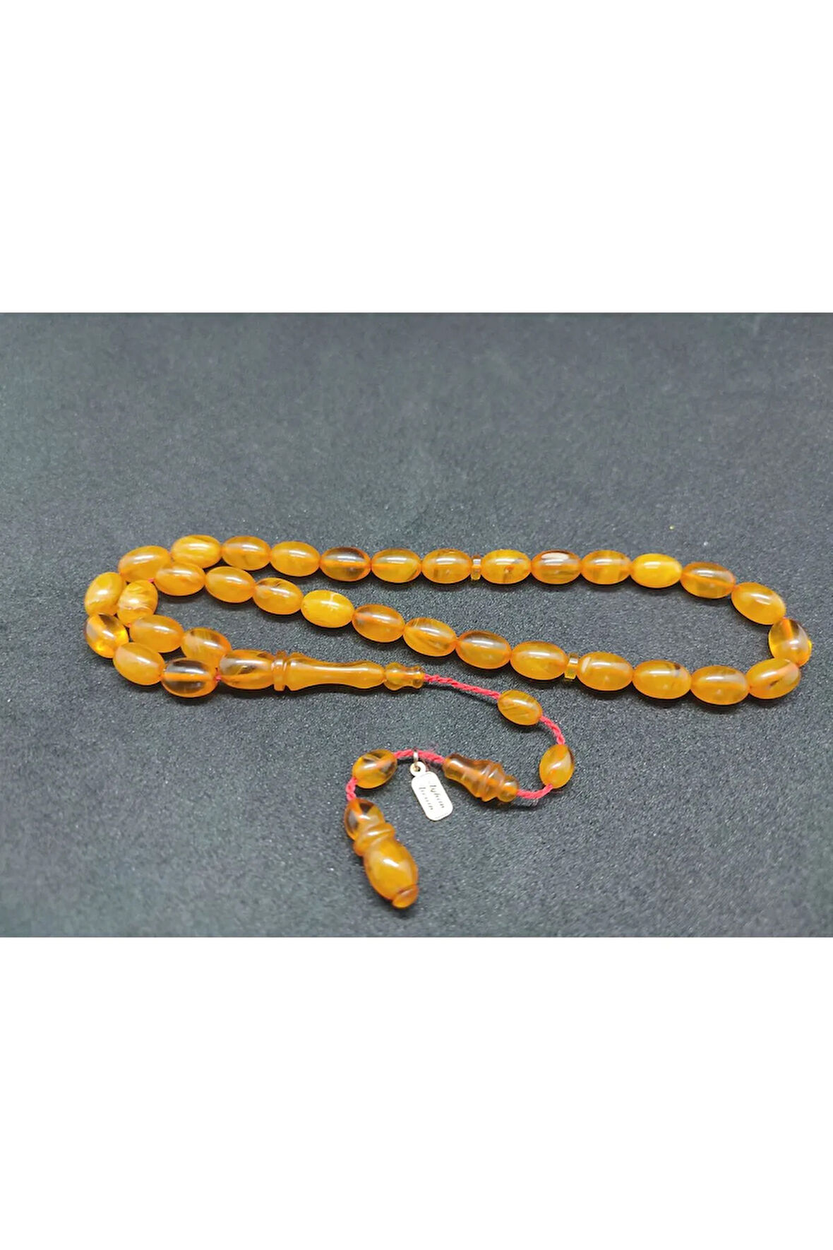 Ayhan Turan Usta Eseri 0.6 Delim Osmanlı Miskevi Tadında Sıkma Kehribar Sertifikalı 8165