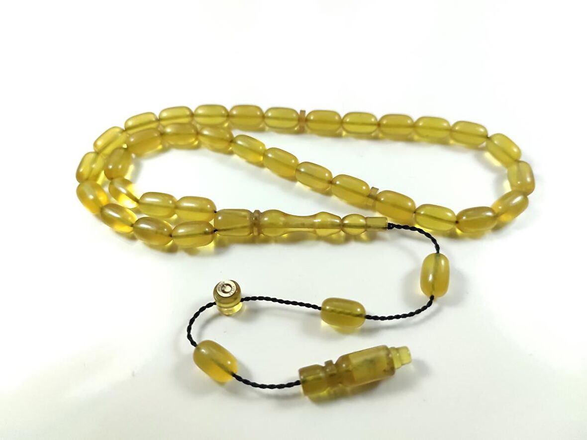 Mehmet Sancaktar Usta İşi İmzalı Mühürlü Rengin Zirvesi Bir Sıkma Kehribar