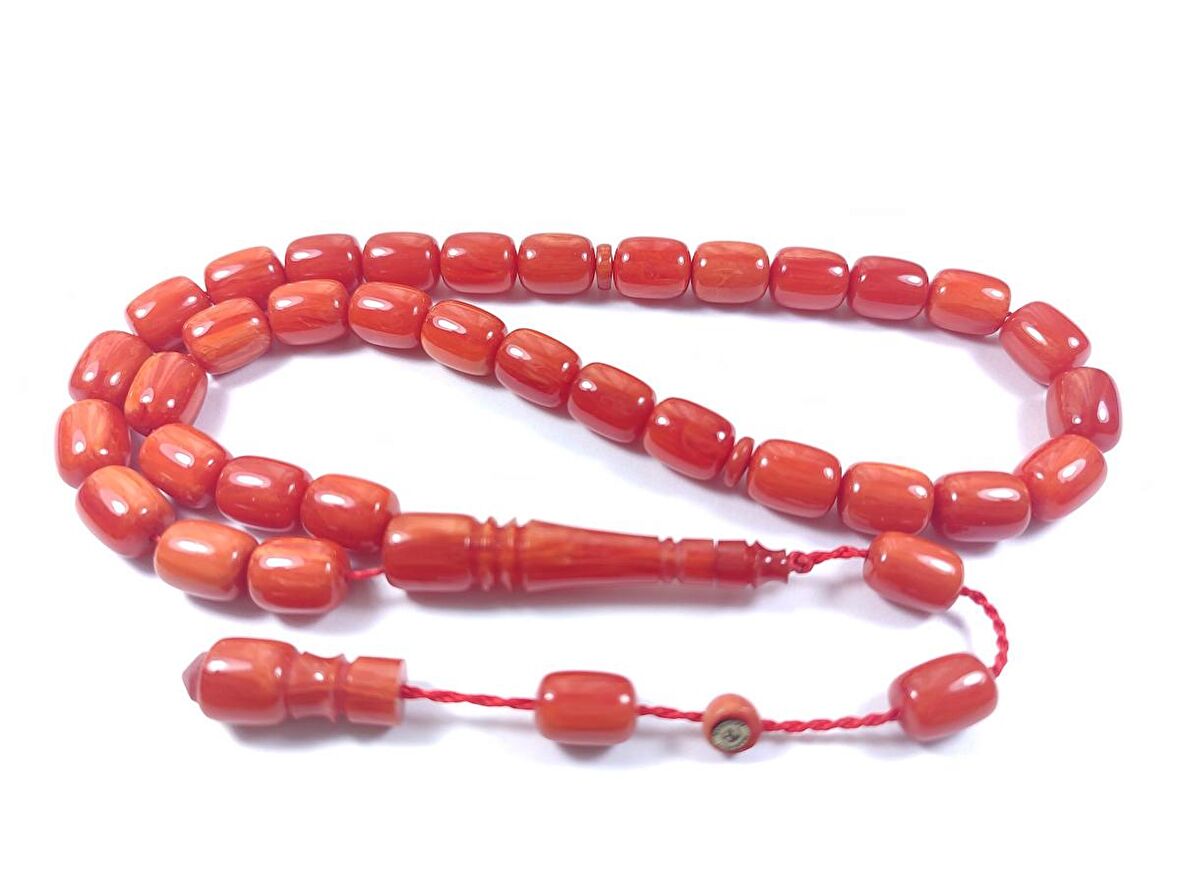 Mahmut Akdamar Usta İşi İmzalı Mühürlü Kanayan Bağa Turuncu