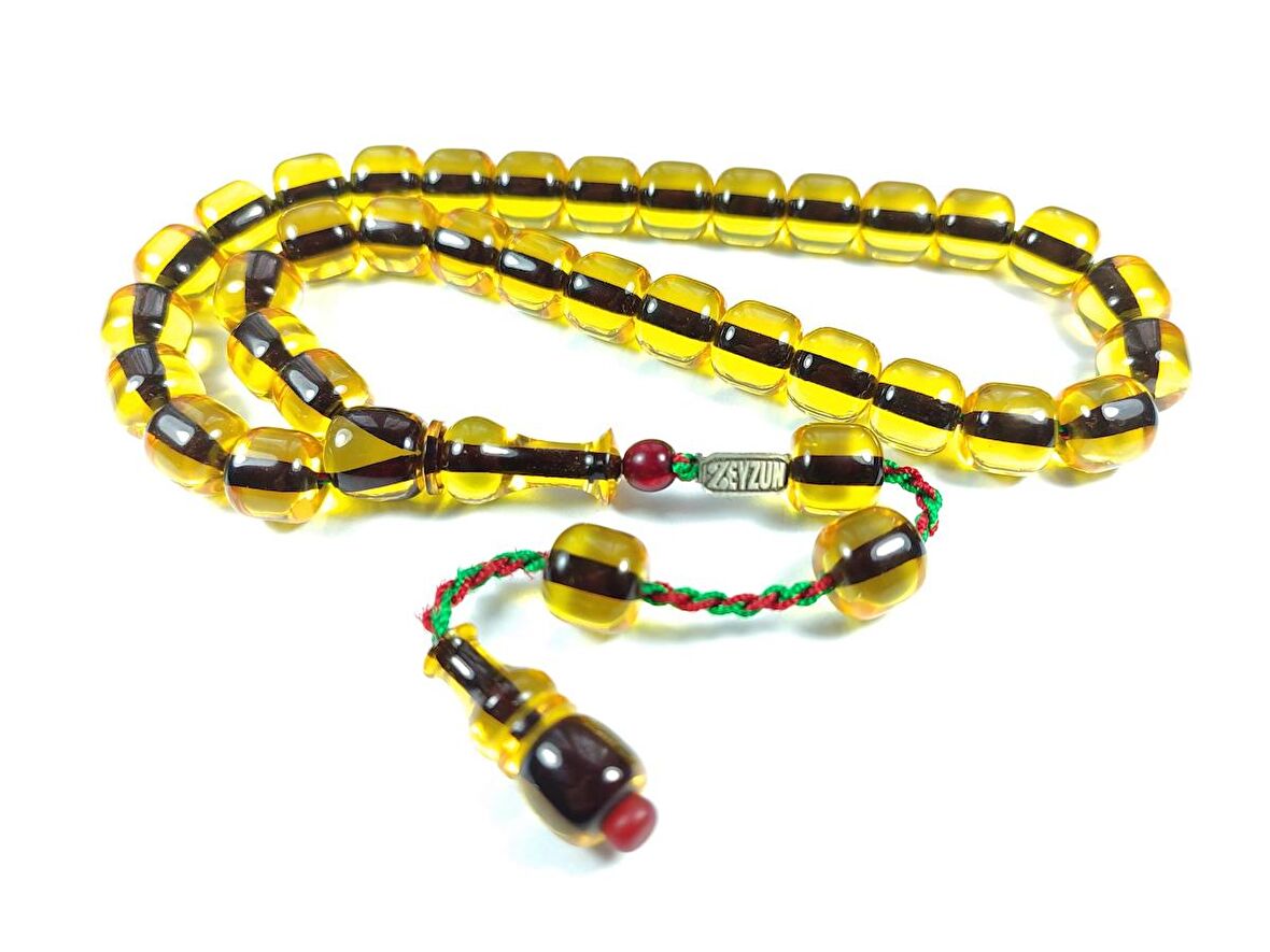  Mahmud Zeyzun İmzalı (İmzası Gümüştür) Sıkma Kehribar Model No:2216