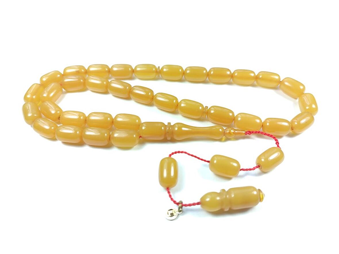 Erkan Çubukçu Usta İşi İmzalı Mühürlü Rengin Zirvesi Sıkma Kehribar Model 2276