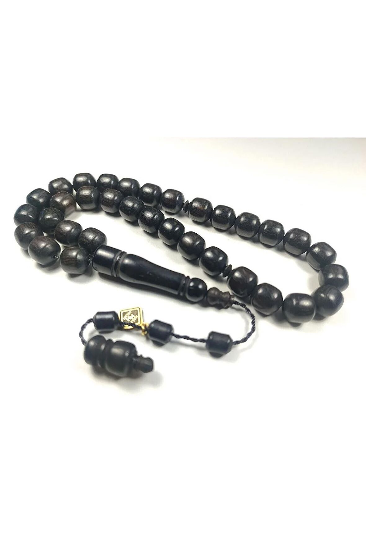 Halil Hilmi Usta Eseri İmzalı Doğal Abanoz Sertifikalı No 4005