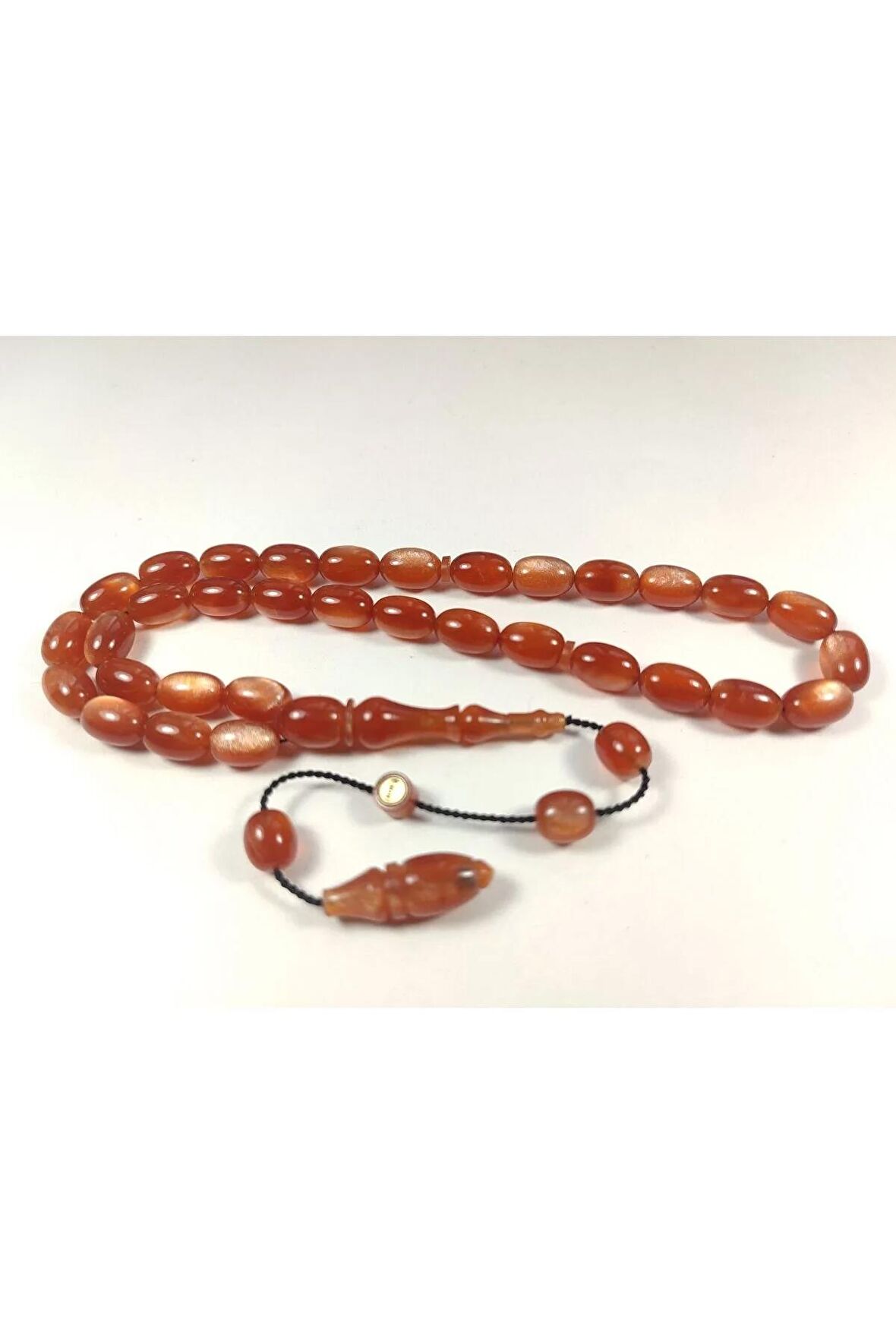 Muhammed Tacir Usta Eseri İmzalı Multi Color Sıkma Kehribar Sertifikalı 4281